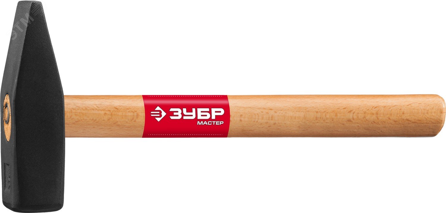 Изображение товара Молоток слесарный с деревянной рукояткой 1000 г