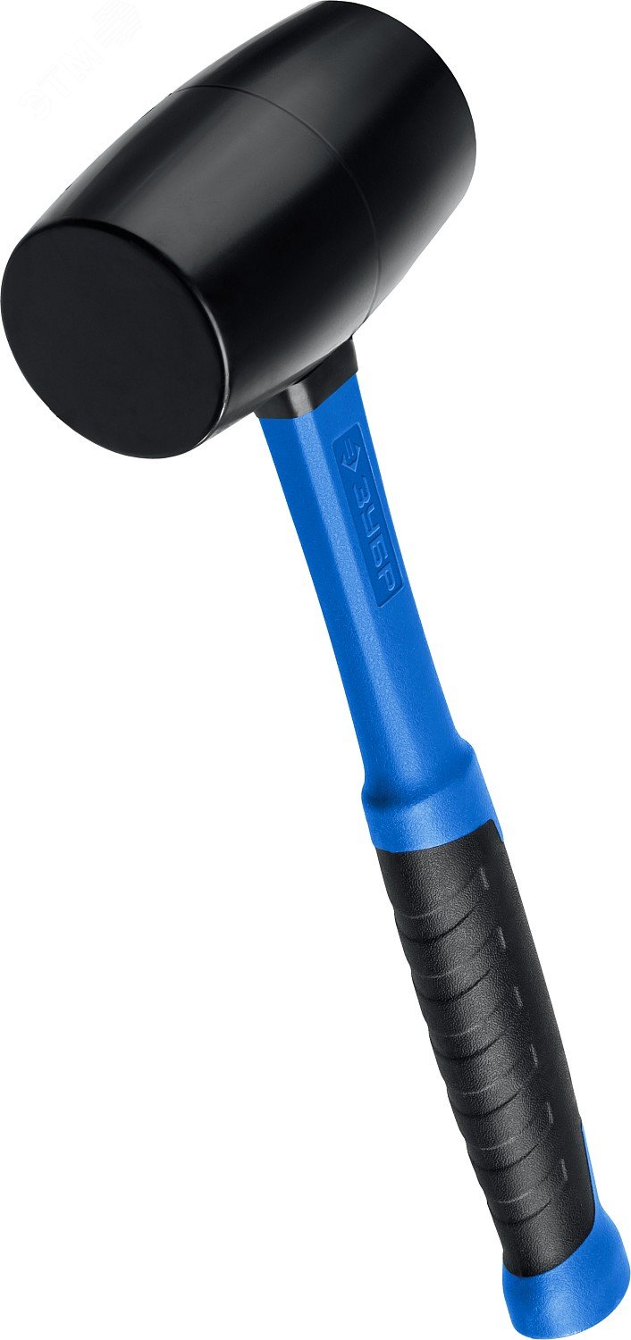 Изображение товара Киянка черная резиновая Профессионал 680 г - инструмент для ремонта и строительства