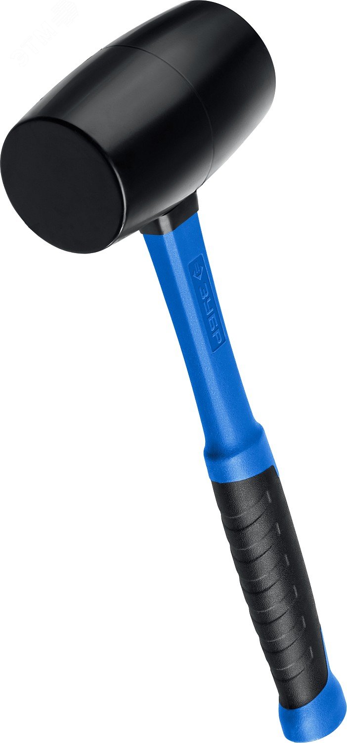 Изображение товара Киянка черная резиновая Профессионал 900 г - надежный инструмент для строительства и ремонта