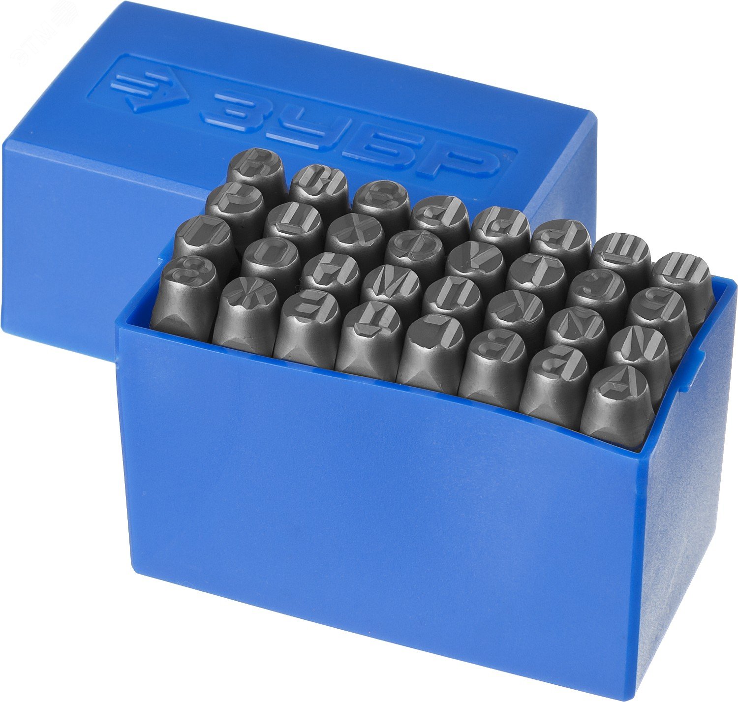 Изображение товара Клейма буквенные кириллица, шрифт 8мм (шт)