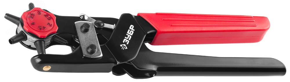 Изображение товара Дырокол ''Мастер'' револьверный для кожи, усиленный, 6-в-1, 2-4,5мм (шт)