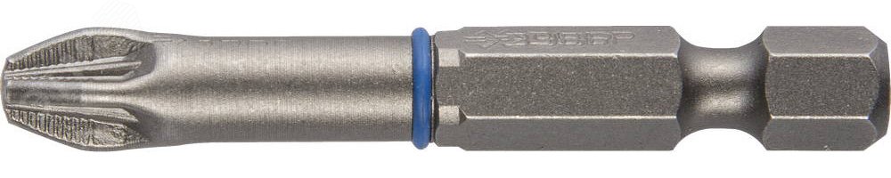 Изображение товара Биты торсионные кованые ЗУБР ЭКСПЕРТ PZ3, 50мм, 2шт, хромомолибденовая сталь