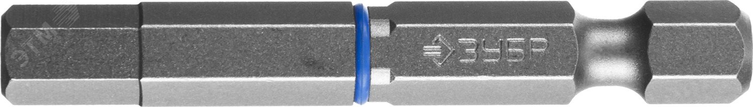 Изображение товара Профессиональные торсионные кованые биты ЗУБР серии ЭКСПЕРТ HEX6 50 мм, 2 шт