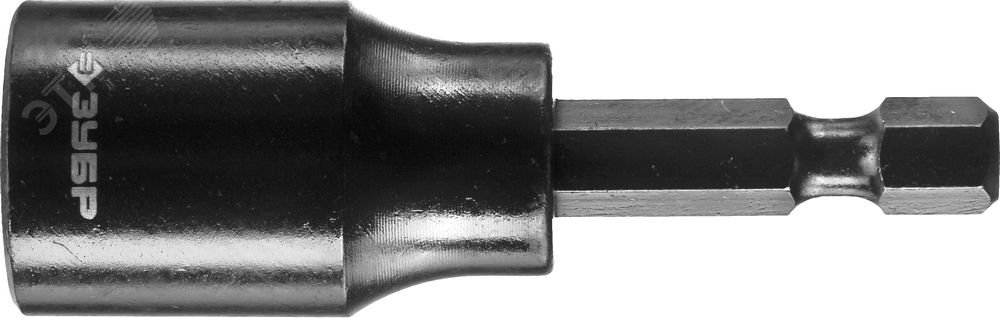 Изображение товара Бита ударная с торцевой головкой 13 мм, 60 мм удлиненная профессиональная ЗУБР