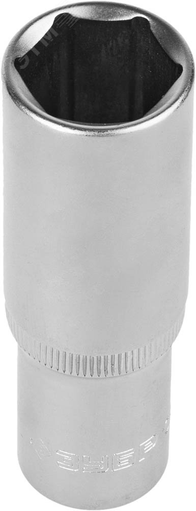 Изображение товара Головка торцовая ЗУБР 1/2'' 19мм удлиненная хроматированная