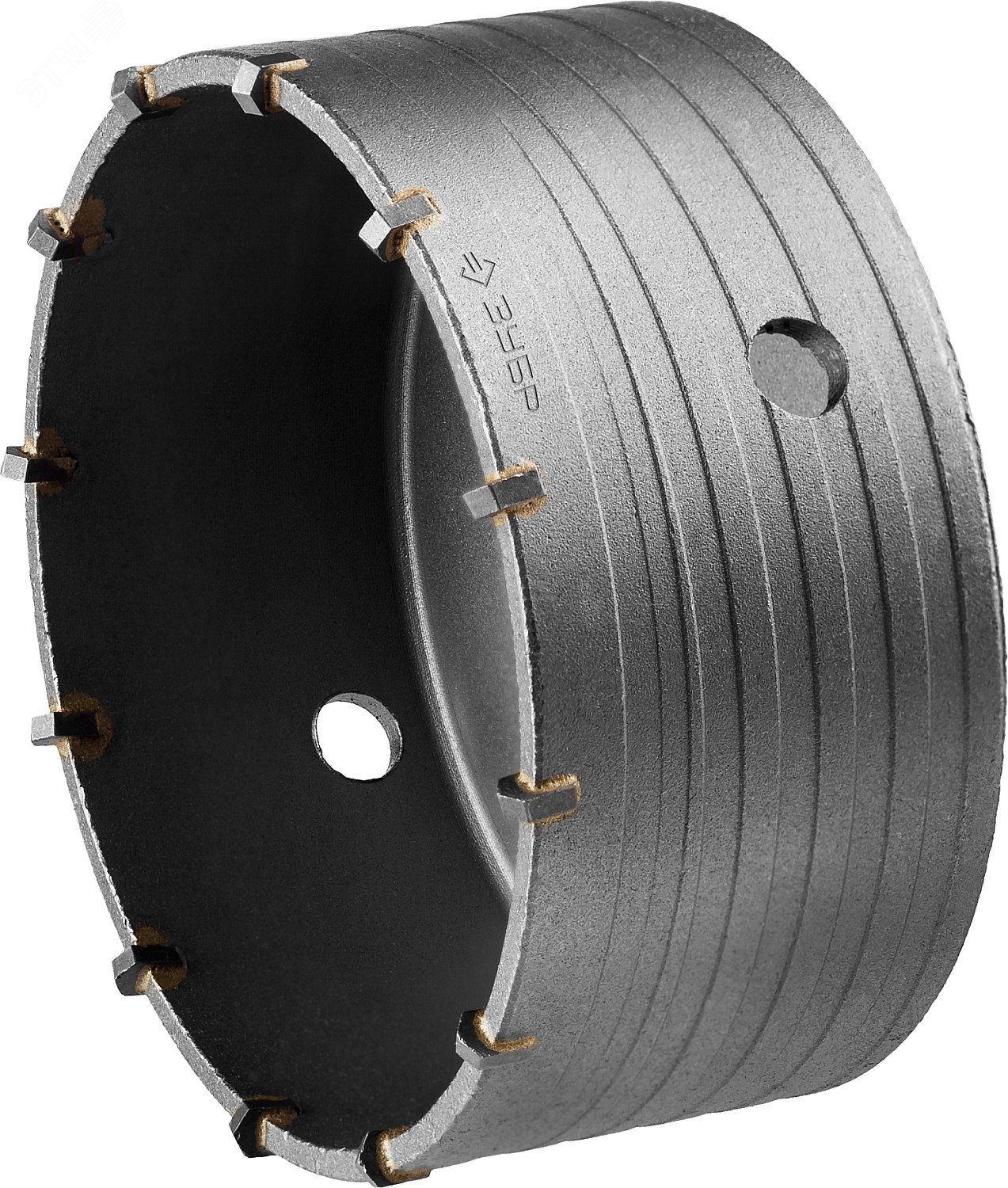 Изображение товара Коронка по бетону ''Профессионал'' без державки, 125 мм, резьбовая посадка коронки М22 (шт)