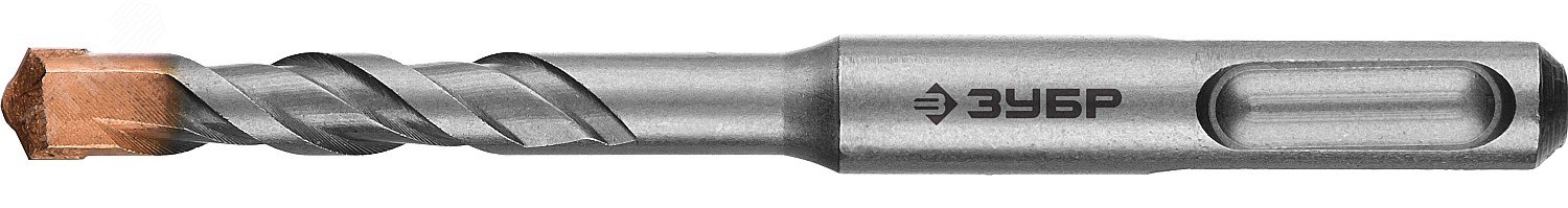 Изображение товара Бур SDS-plus 8X110 мм Профессиональный инструмент для сверления бетона кирпича и камня ЗУБР