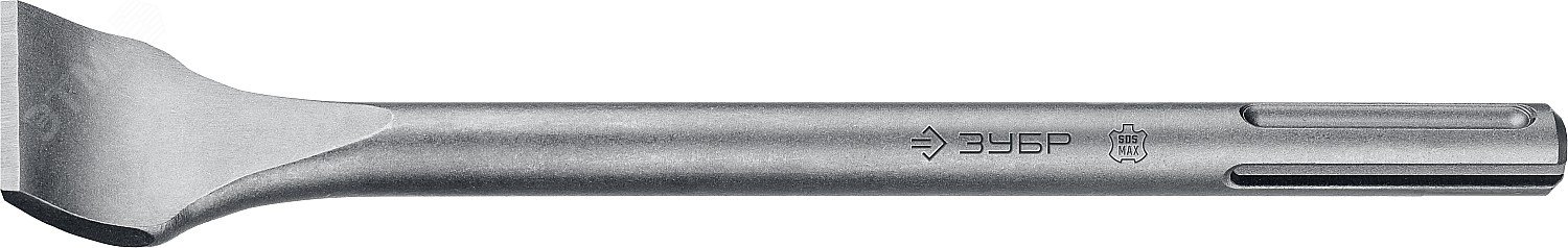 Изображение товара Зубило плоское изогнутое 50x300 мм ПРОФЕССИОНАЛ БУРАН SDS-Max (шт)