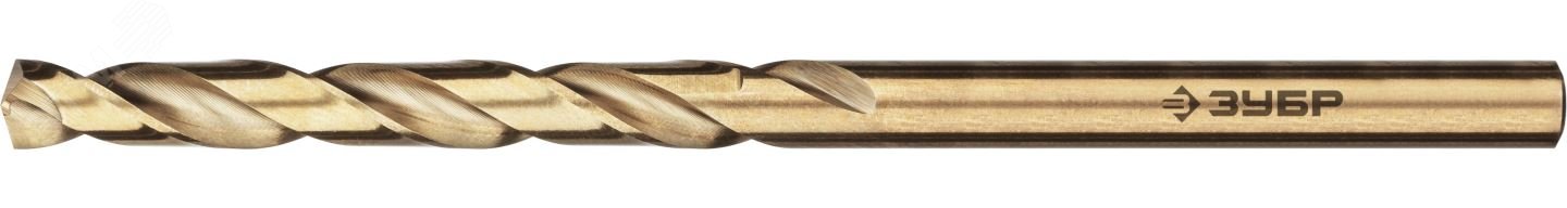 Изображение товара Сверло по металлу ЗУБР 3.3х65мм сталь Р6М5К5