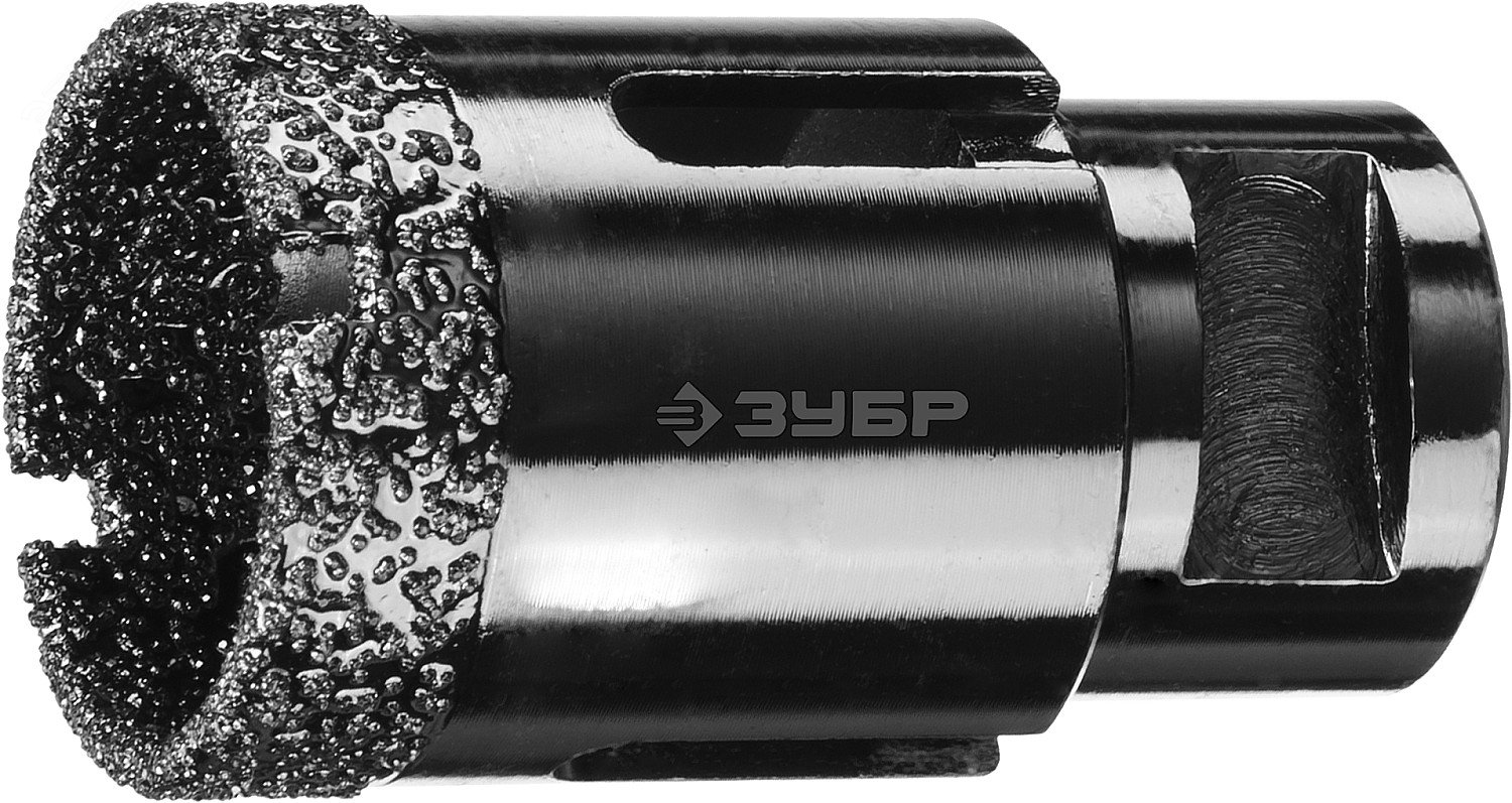 Изображение товара Коронка алмазная высокоскоростная для УШМ (М14) d 35мм по керамограниту и железобетону, Вакуумное Спекание, Профессионал (шт)