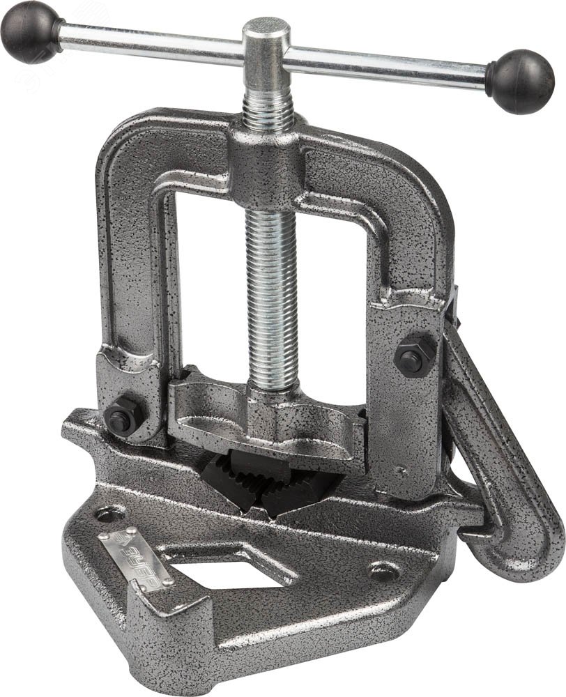 Изображение товара Тиски трубные откидные 3.5 от ЗУБР - высококачественный инструмент для фиксации труб