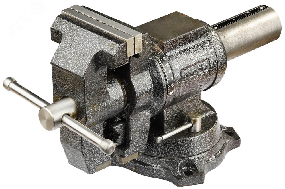 Изображение товара Профессиональные слесарные тиски многофункциональные ЭКСПЕРТ-3D 100 мм высокого качества