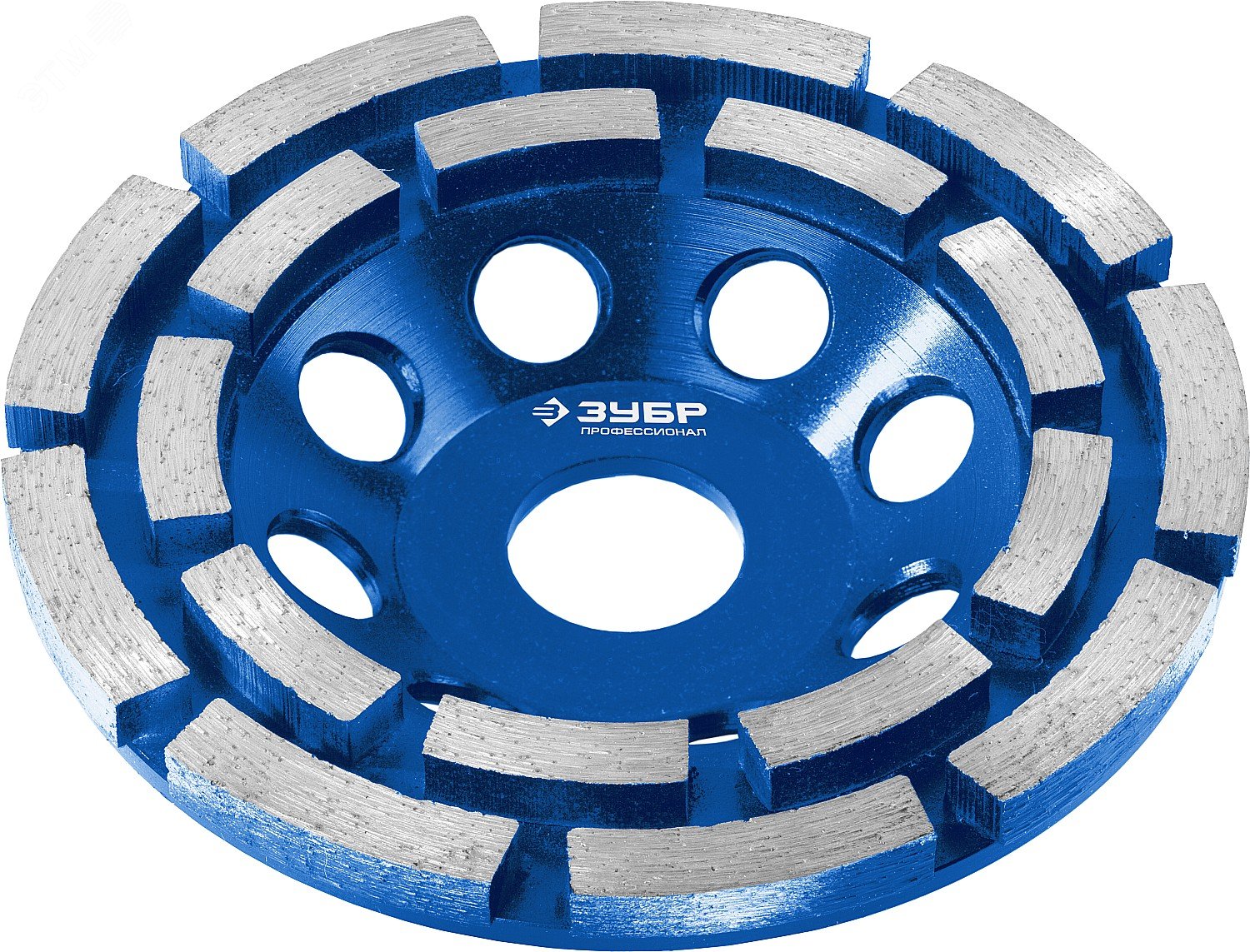 Изображение товара Двухрядная алмазная чашка d 115 мм, Профессионал (шт)