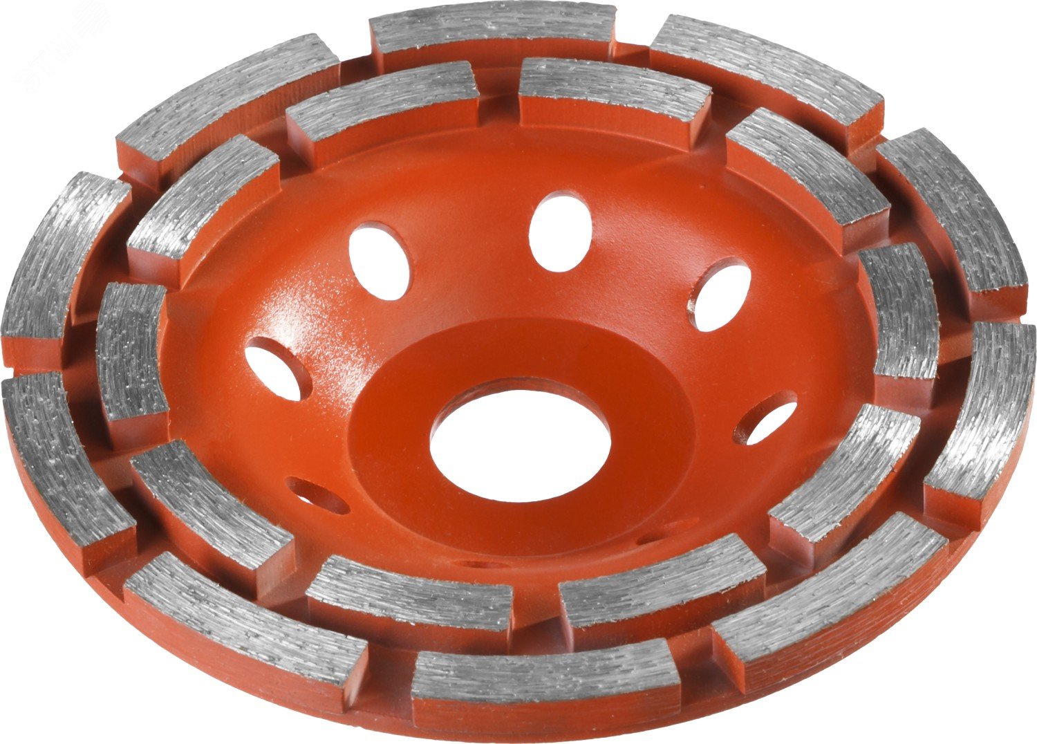 Изображение товара Двухрядная алмазная чашка d 125 мм, Мастер (шт)