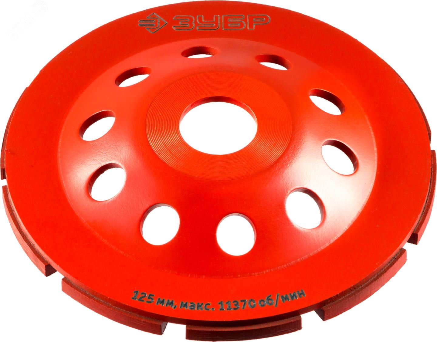 Изображение товара Чашка однорядная алмазная d 125 мм, Мастер (шт)