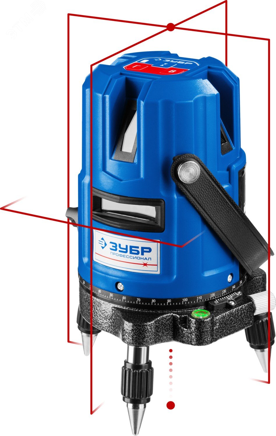 Изображение товара Нивелир лазерный Крест 55 20-70 м профессиональный для разметки
