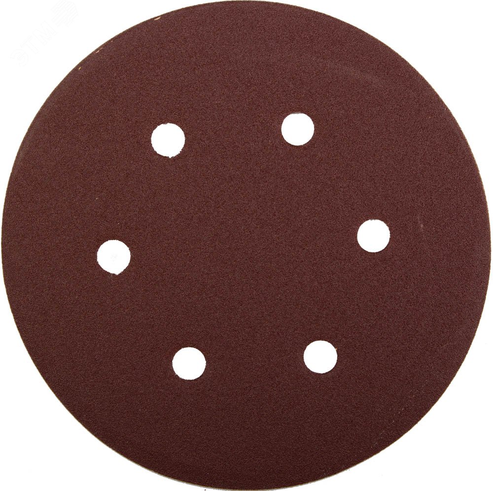 Изображение товара Круг шлифовальный Мастер универсальный 150мм Р100 6 отверстий 5шт