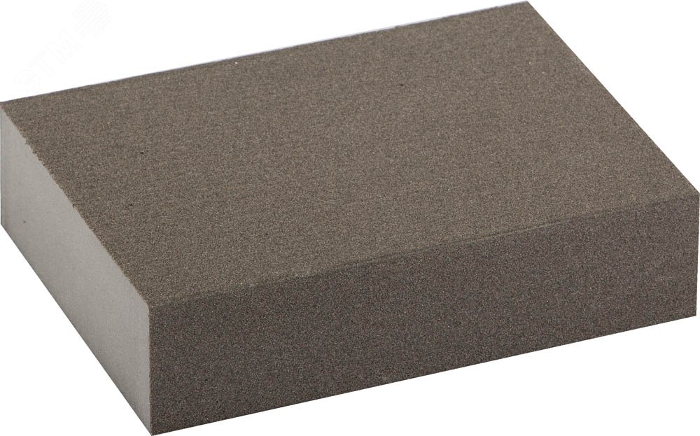 Изображение товара Губка шлифовальная Мастер четырехсторонняя средняя жесткость П180 100x68x26мм