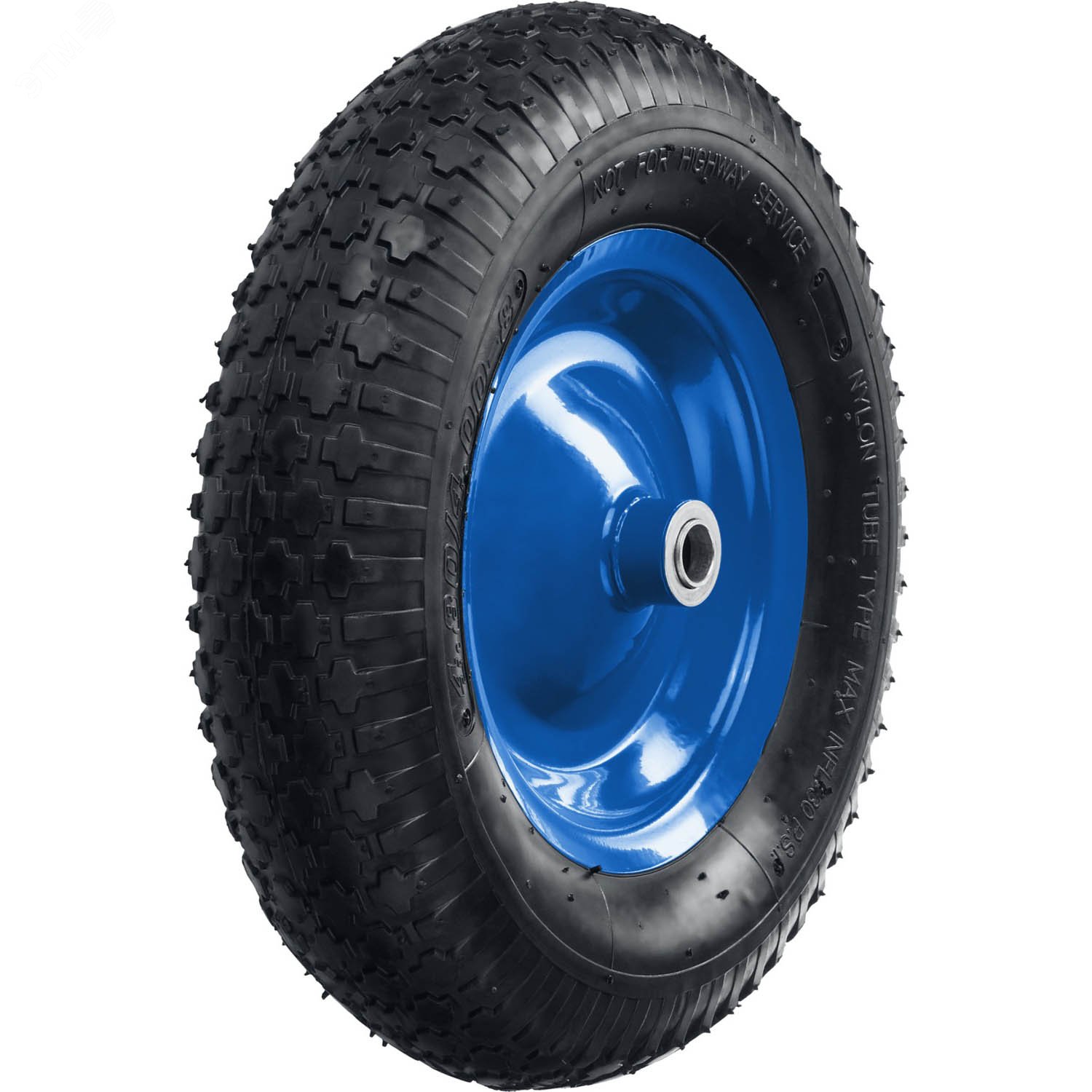 Изображение товара Колесо пневматическое КПВ-2 380 мм для тачки и грузовой техники