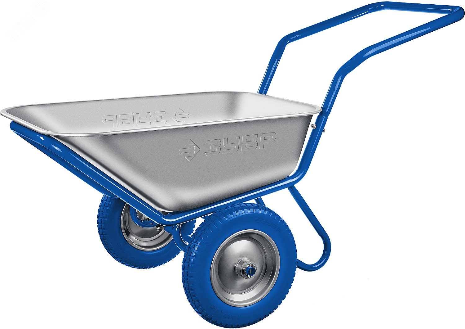 Изображение товара Тачка строительная двухколесная ПТ-500 110 л 200 кг ЗУБР