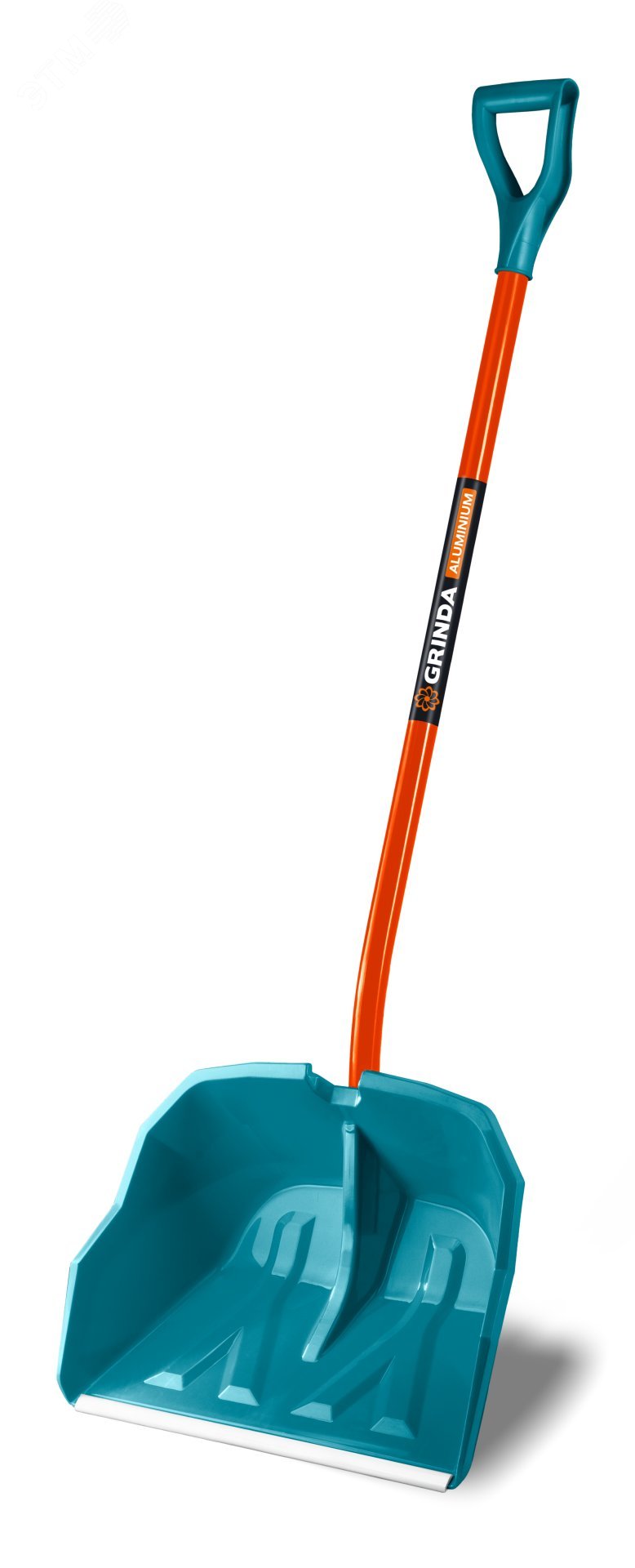 Изображение товара Снеговая лопата шириной 590 мм из полипропилена с алюминиевой рукояткой