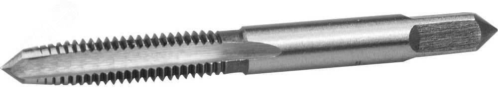 Метчик М6x1.0мм, сталь 9ХС, ручной 4-28004-06-1.0 ЗУБР
