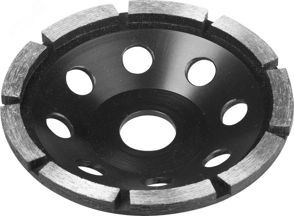 Изображение товара Чашка алмазная шлифовальная однорядная d 115 мм, , Профессионал (шт)