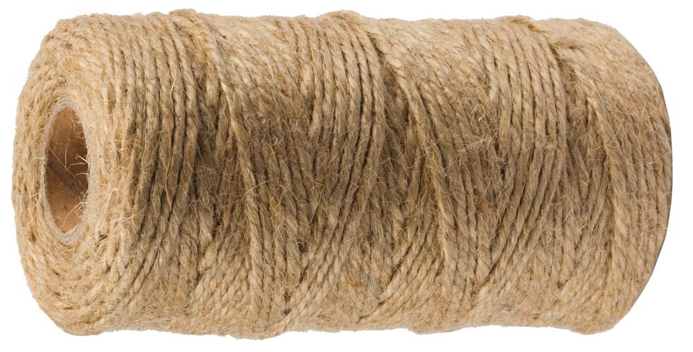 Изображение товара Шпагат строительно-отделочный, джутовый, 60м (шт)