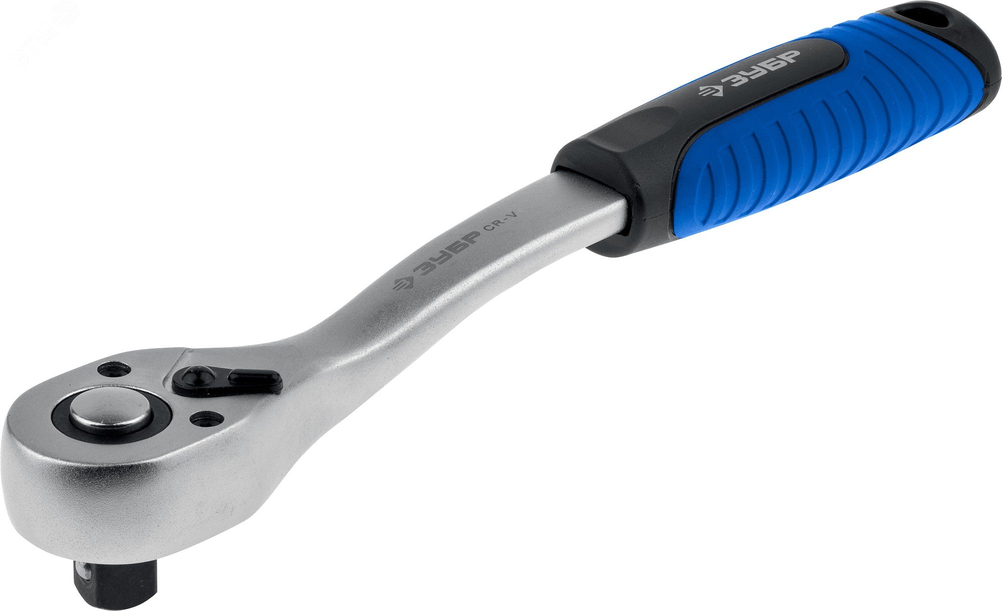 Изображение товара Трещотка для торцовых головок 1/2'' ЗУБР CR-V с быстрым сбросом