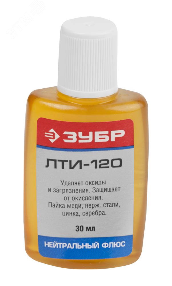 Изображение товара Флюс ЛТИ-120, пластиковый флакон, 30мл (шт)