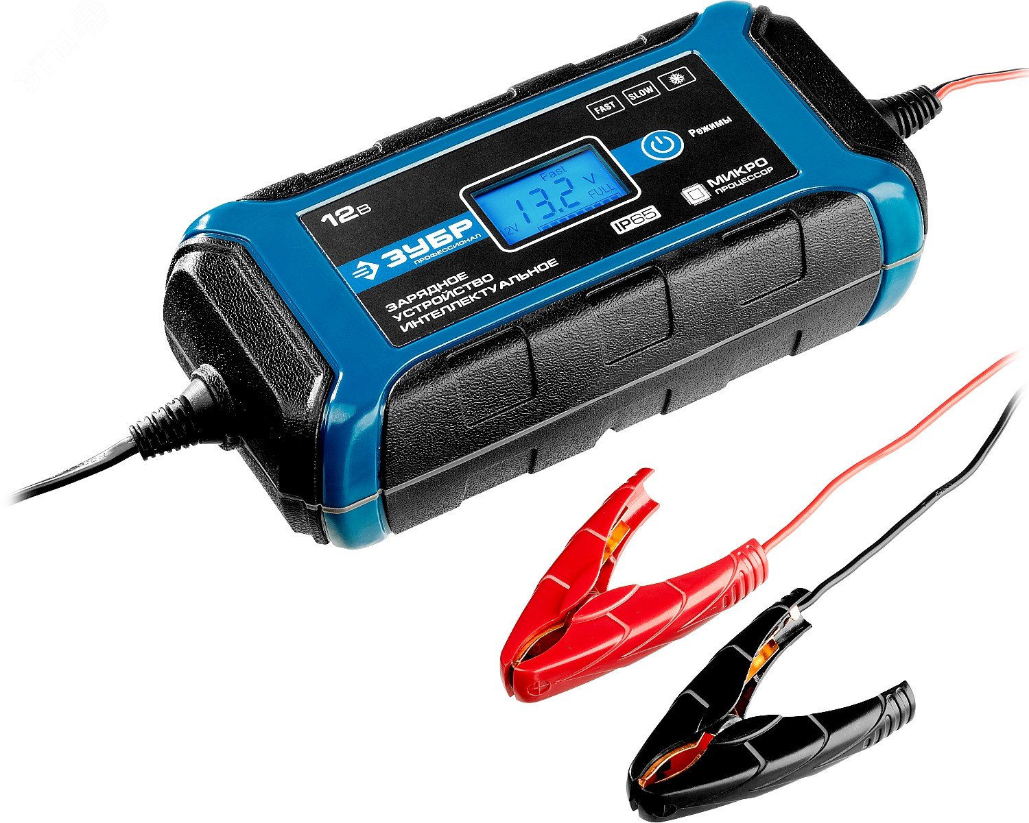 Изображение товара Зарядное устройство 12 В 8А IP65 ЗУ-160 от ЗУБР для аккумуляторов