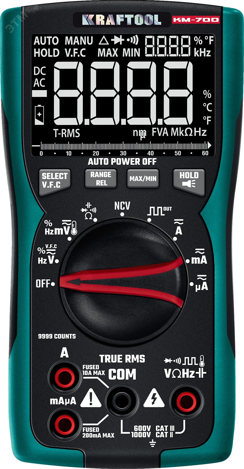 Изображение товара Цифровой мультиметр KRAFTOOL KM-700 для точных измерений