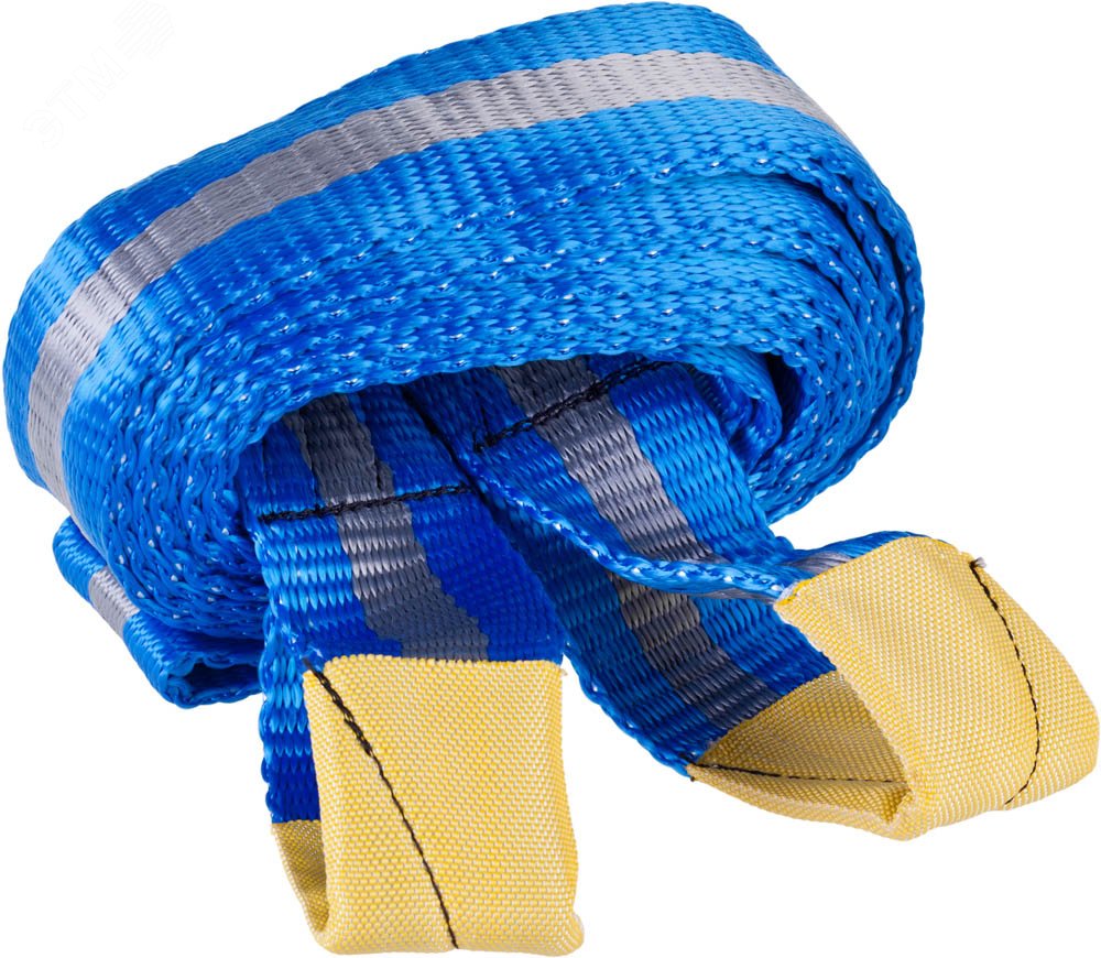 Изображение товара Трос буксировочный ''ЭКСПЕРТ'', 2 петли, сумка, 5м, 10т (шт)