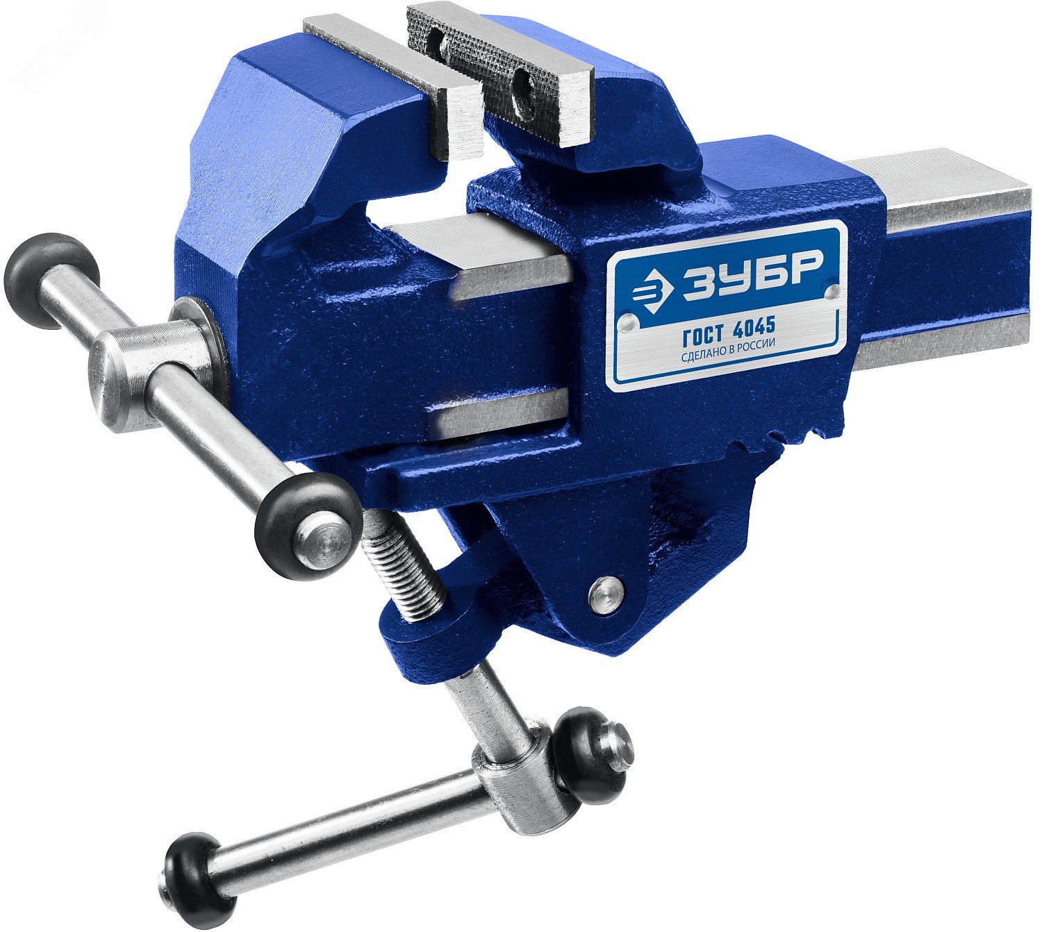 Изображение товара Слесарные тиски ЗУБР Компакт 70 мм профессиональные и бытовые