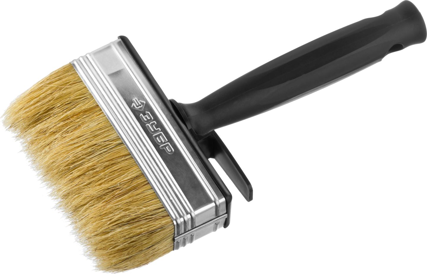 Кисть-макловица ''ОПТИМА'', светлая щетина, пластмассовый корпус, 30х100мм