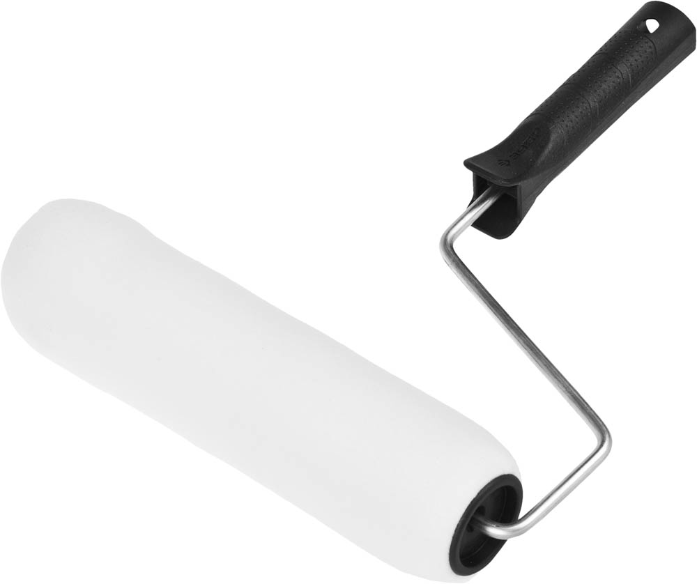 Валик малярный ''ПОРОЛОН'', 90 мм, d=44 мм, ручка d=6 мм, Стандарт