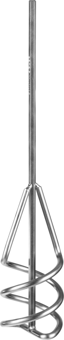 Миксер ''Профессионал'' для песчано-гравийных смесей, шестигранный хвостовик, оцинкованный, на подвеске, 80х400мм