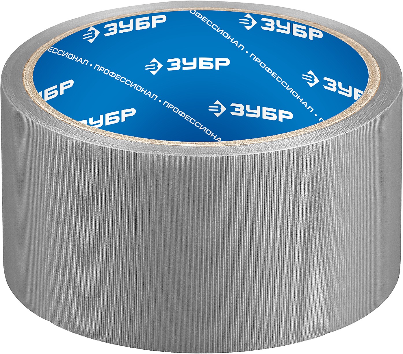 Клейкая лента ''РЕФИЛ'', Профессионал 12075-50-10, универсальная, рифленая, водоотталкивающая, устойчивая к УФ. 50 мм х 10 м, серебристая