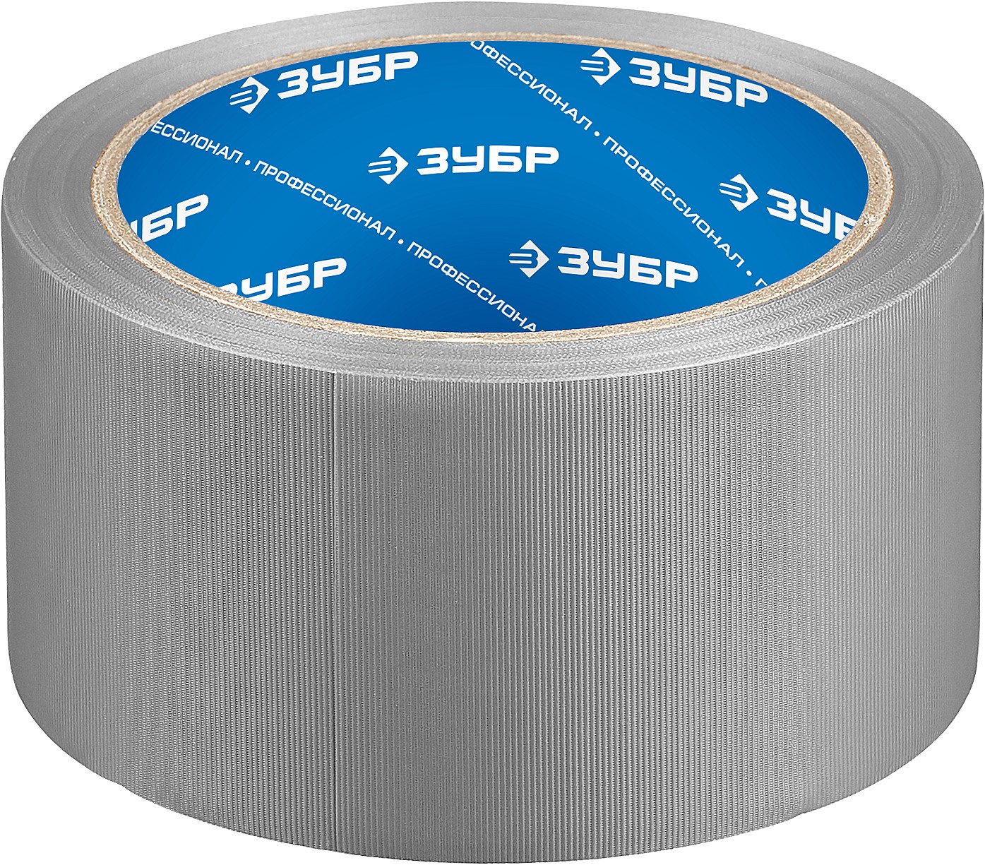 Клейкая лента ''РЕФИЛ'', Профессионал 12075-50-25, универсальная, рифленая, водоотталкивающая, устойчивая к УФ. 50 мм х 25 м, серебристая