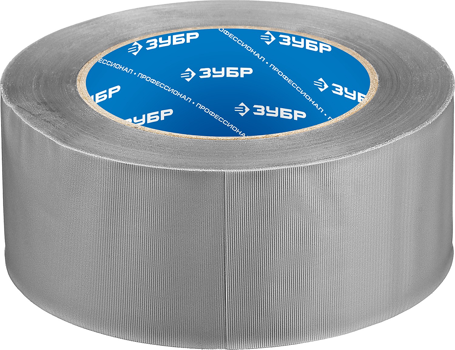 Клейкая лента ''РЕФИЛ'', Профессионал 12075-50-50, универсальная, рифленая, водоотталкивающая, устойчивая к УФ. 50 мм х 50 м, серебристая
