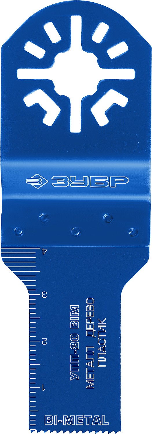 Насадка биметаллическая пильная прямая 20х40 мм УПП-20 BIM, по металлу /дереву, OIS-хвост, Профессионал