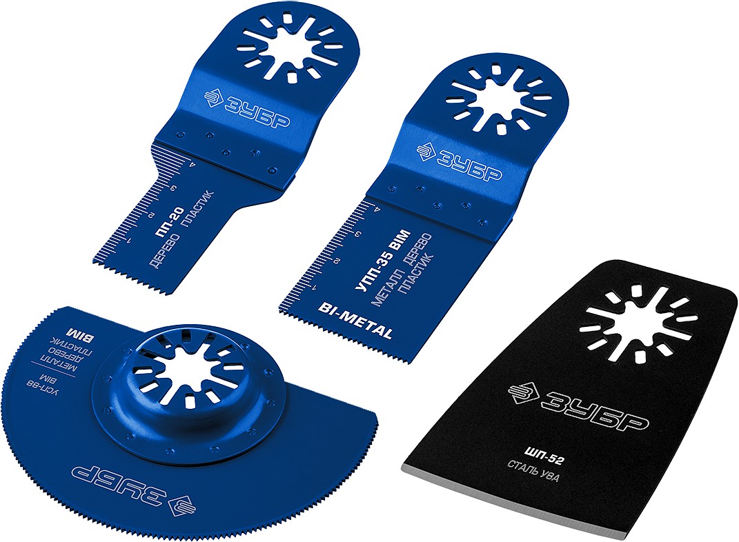 Набор насадок для реноватора, 4 предм, Профессионал, НР-4