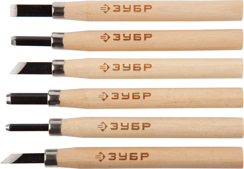 Резцы ''ЭКСПЕРТ'' фигурные Профессиональные, 6шт