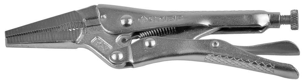 Зажим ''ЭКСПЕРТ'' ручной, с удлиненными губками из кованой Cr-V стали, для мест с ограниченным доступом, 150мм