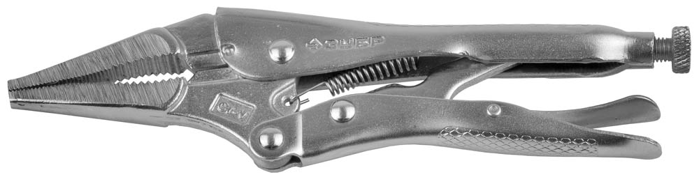 Зажим ''ЭКСПЕРТ'' ручной, с удлиненными губками из кованой Cr-V стали, для мест с ограниченным доступом, 225мм