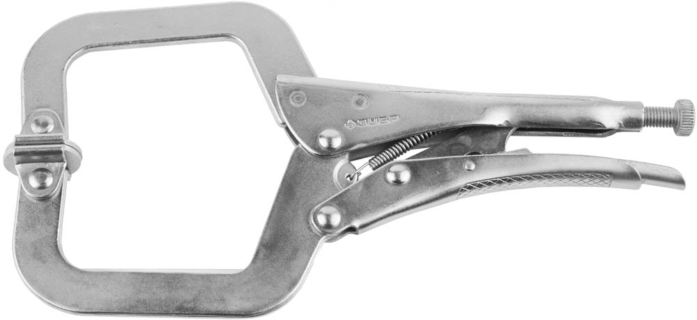 Зажим ''ЭКСПЕРТ'' ручной, специальный,точечный с подвижными губками, для деталей различных форм, 280мм