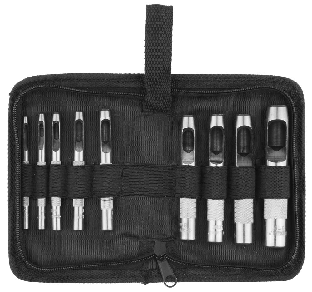 Набор Пробойники для кожи ''Мастер'', 2-13мм, 9шт