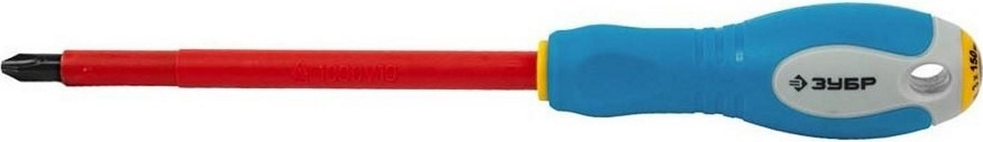 Диэлектрическая отвёртка Профессионал Электрик PH3х150 мм