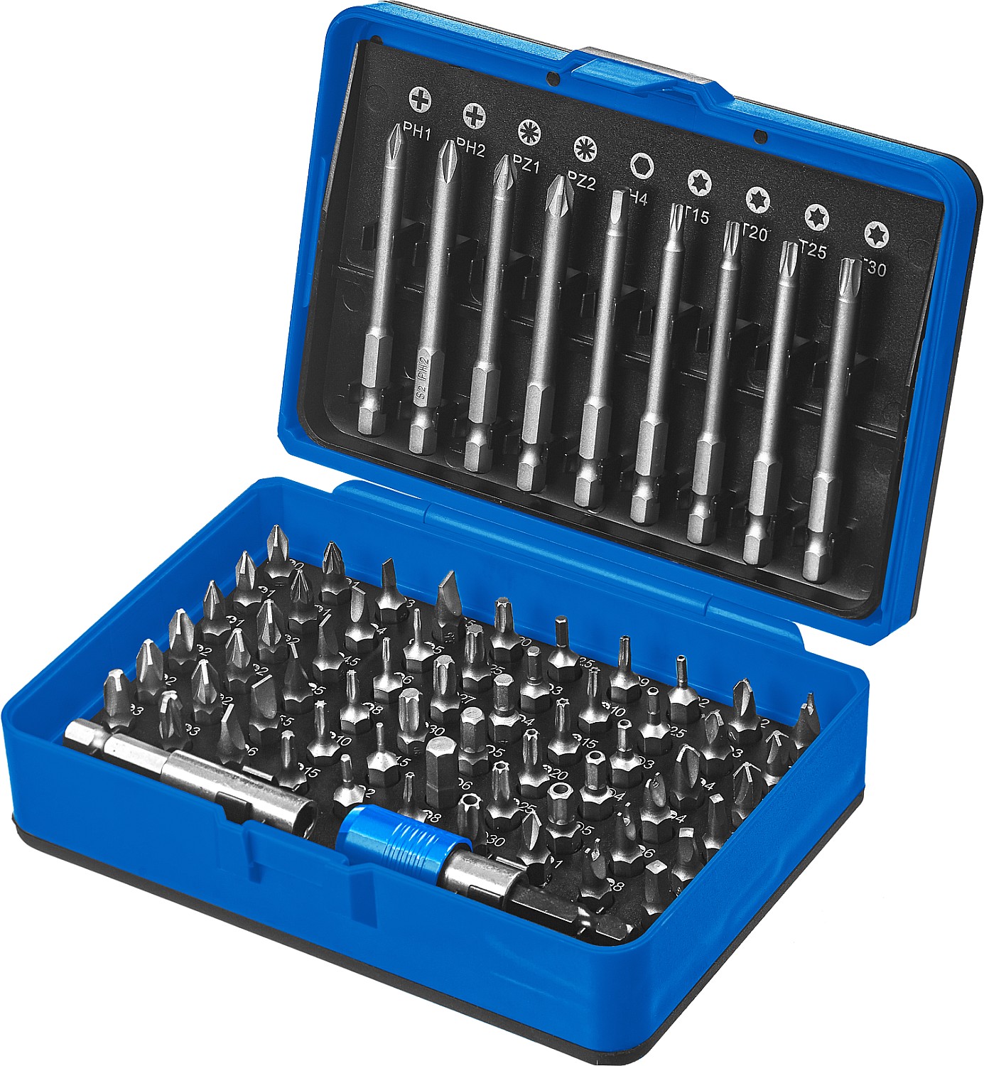 Набор : Биты ''ПРО-71'', CR-Mo, в боксе