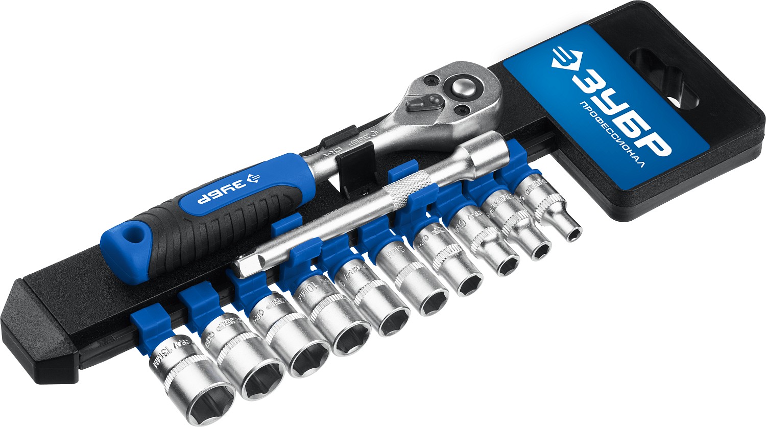 Набор торцевых головок Профессионал ТМ-12 12 предметов 1/4''